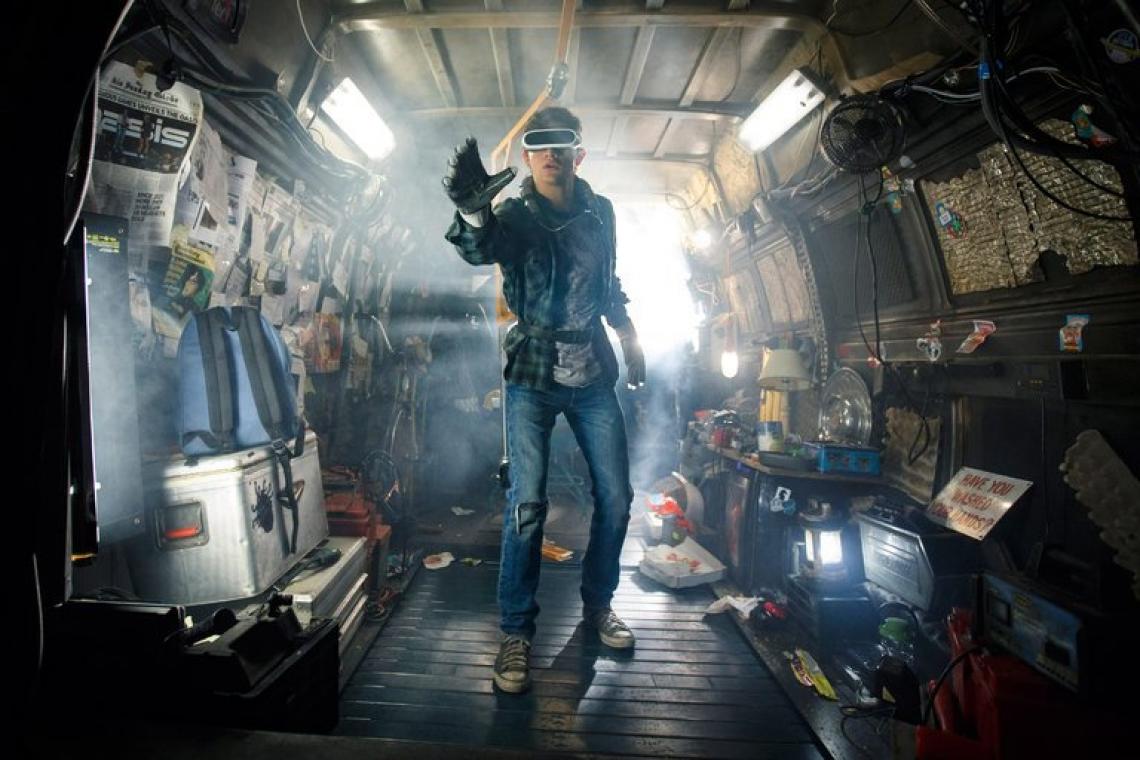 Tye Sheridan in “Ready Player One,” Steven Spielberg’s adaptation of the best-selling novel Tye Sheridan in “Ready Player One,” Steven Spielberg’s adaptation of the best-selling novel